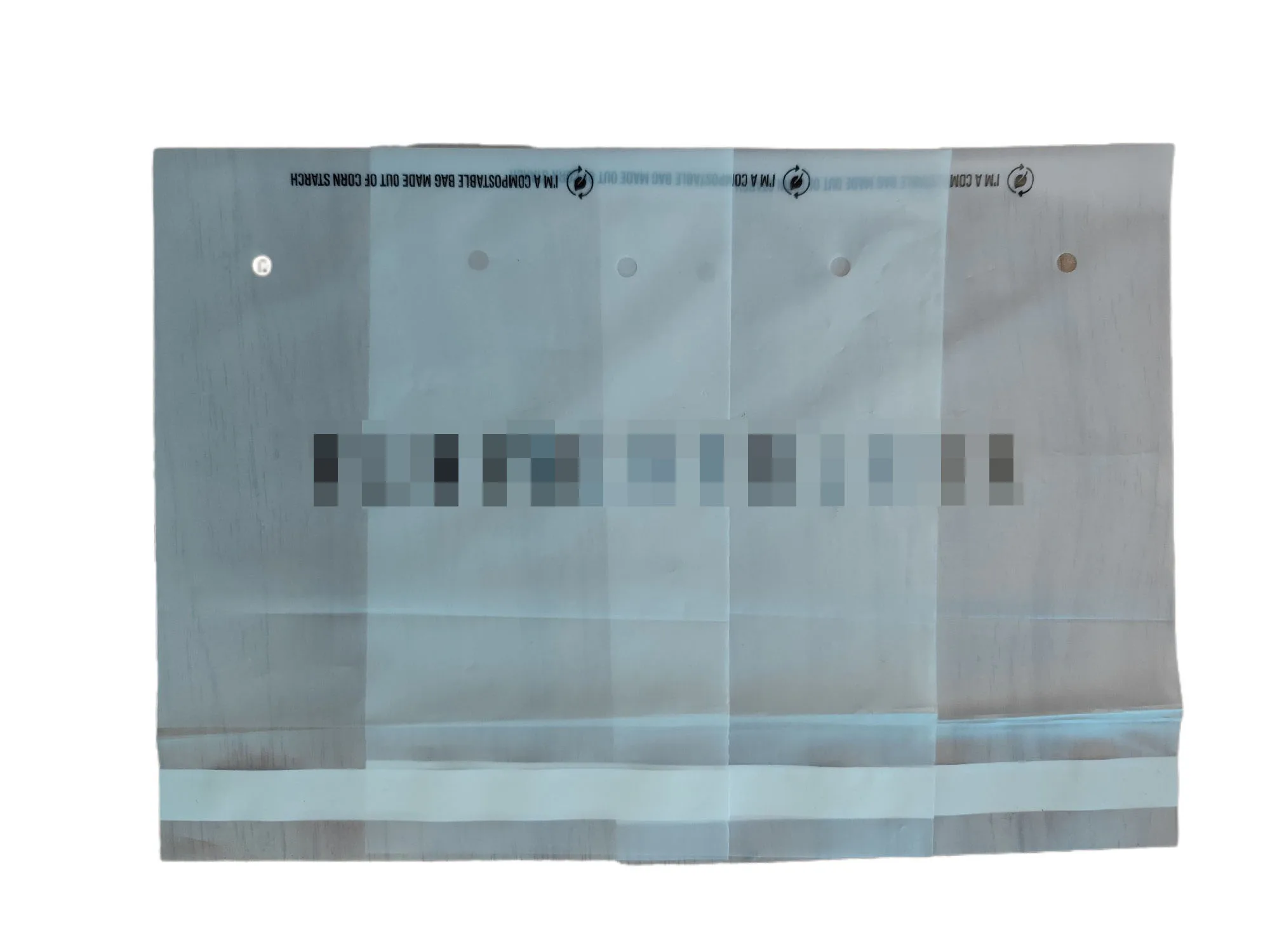 White Self-Adhesive Biodegradable Courier Bags Supplier - OZ Bio Pack